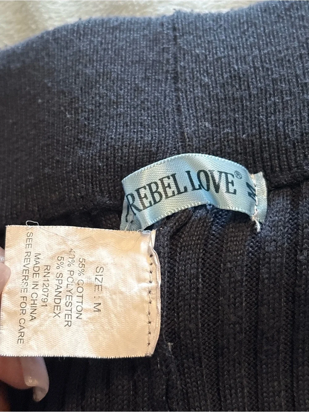 N/A comfortable ribbed